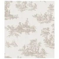 Обои Parato Blooming Garden Light Grey / Природа