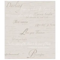 Обои Parato Blooming Garden Бежевый / Надписи