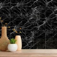 Panou pentru pereți Global Link KL8008 Black / PVC photo 2