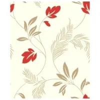 Обои Grandeco EVA Бежевый / Флористика