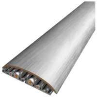 Profil pentru podea Volta V-VOLTA-62-200 Grey / Plastic