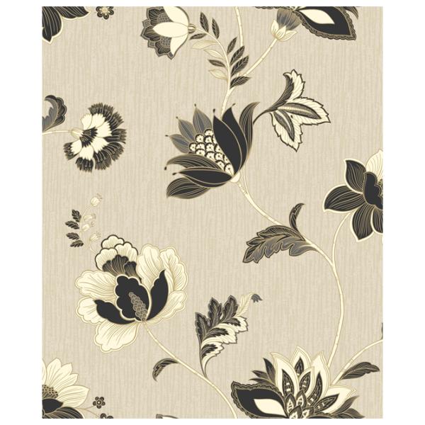 Обои Grandeco Jacobean Серый / Флористика photo 1