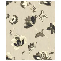 Обои Grandeco Jacobean Серый / Флористика