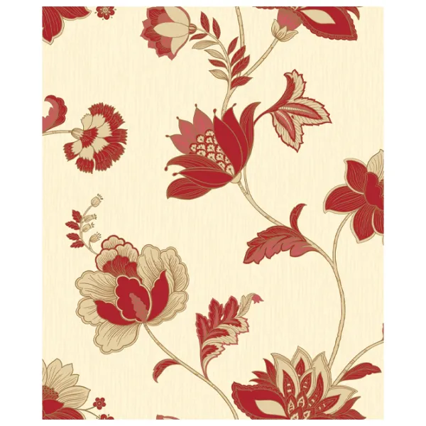 Обои Grandeco Jacobean Бежевый / Флористика photo 1