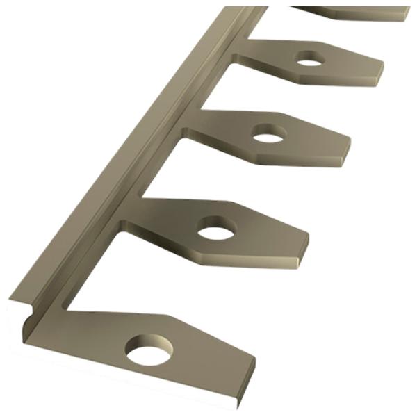 Profil pentru podea Parkett-Freund PF 300 F9 Sand / Aluminiu photo 1