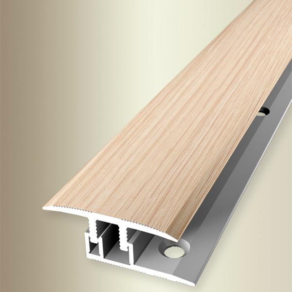 Profil pentru podea Parkett-Freund PF 588 LH H33 White washed Oak / Aluminiu photo 3