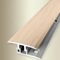 Profil pentru podea Parkett-Freund PF 588 LH H33 White washed Oak / Aluminiu photo 3