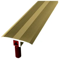 Profil pentru podea Parkett-Freund PF 588 D F5 Gold / Aluminiu