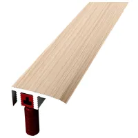 Напольный профиль Parkett-Freund PF 587 DH H33 Беленый Дуб / Алюминий