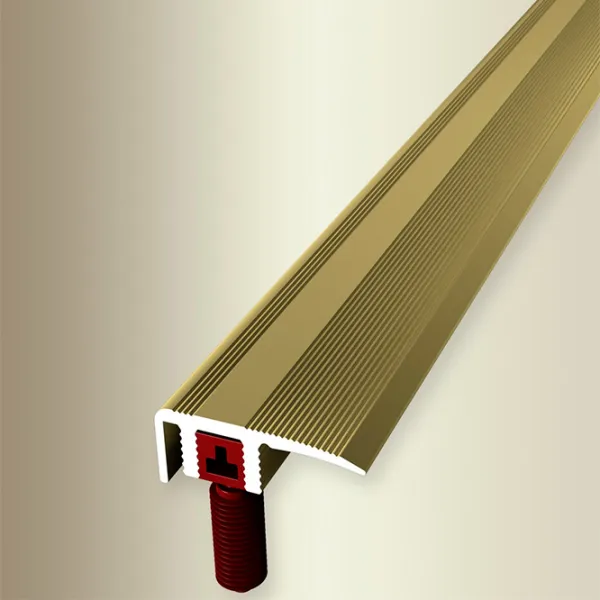 Profil pentru podea Parkett-Freund PF 587 D F5 Gold / Aluminiu photo 3