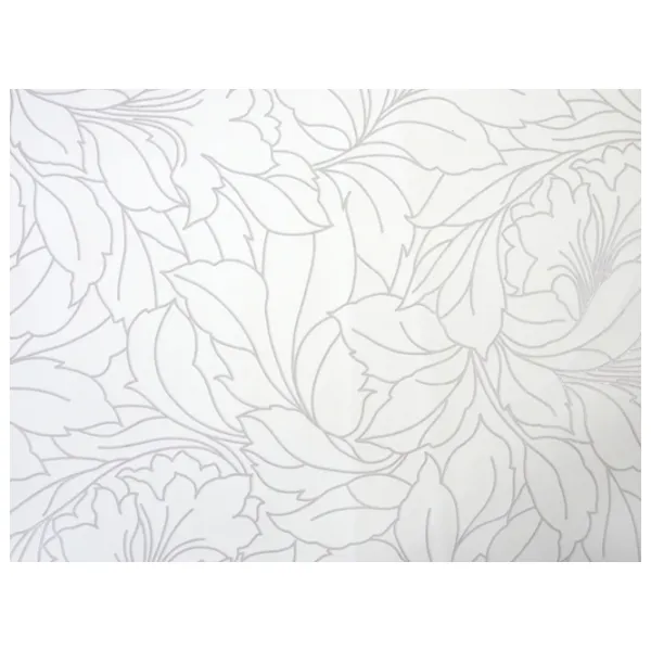 Tapete IPA Blue Leaves White / Abstracție photo 1