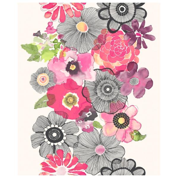 Tapete Grandeco Village People Multicolor / Flori photo 1