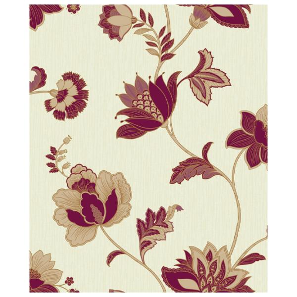 Обои Grandeco Jacobean Бежевый / Флористика photo 1