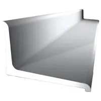 Profil pentru podea Parkett-Freund PF 369 N/SK White / Aluminiu