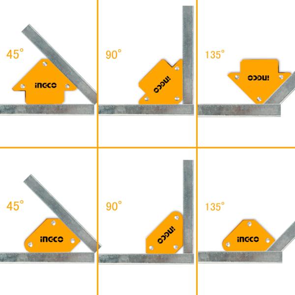 Suport magnetic INGCO AMWH6001 Yelow / 6 photo 4