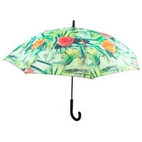 Umbrelă Iris Wish UB-652-2 Mecanic / Verde-Roșu
