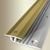 Напольный профиль Parkett-Freund PF 378 V F5 Золото / Алюминий photo 3