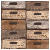 Обои Grandeco Exposed Warehouse Коричневый / Абстракция