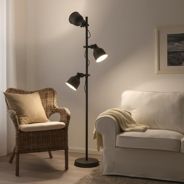 Lampadar Ikea Hektar Dark Grey / E27 photo 3