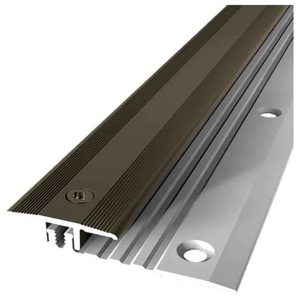 Profil pentru podea Parkett-Freund PF 378 V F6 Bronze / Aluminiu photo 1