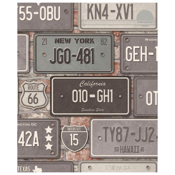 Tapete Grandeco Exposed Warehouse Gray / Abstracție photo 1