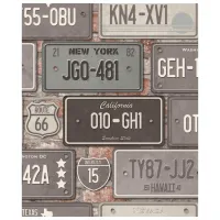 Tapete Grandeco Exposed Warehouse Gray / Abstracție