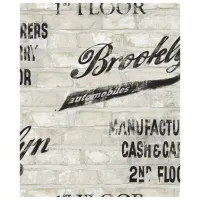 Обои Grandeco Exposed Warehouse Белый / Абстракция