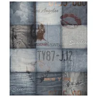 Обои Grandeco Exposed Warehouse Серый / Абстракция