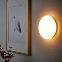 Plafonieră Ikea Stoftmoln 370 mm / Plastic photo 5