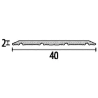 Profil pentru podea Parkett-Freund PF 441 H/SK H64 Oak / Aluminiu photo 2