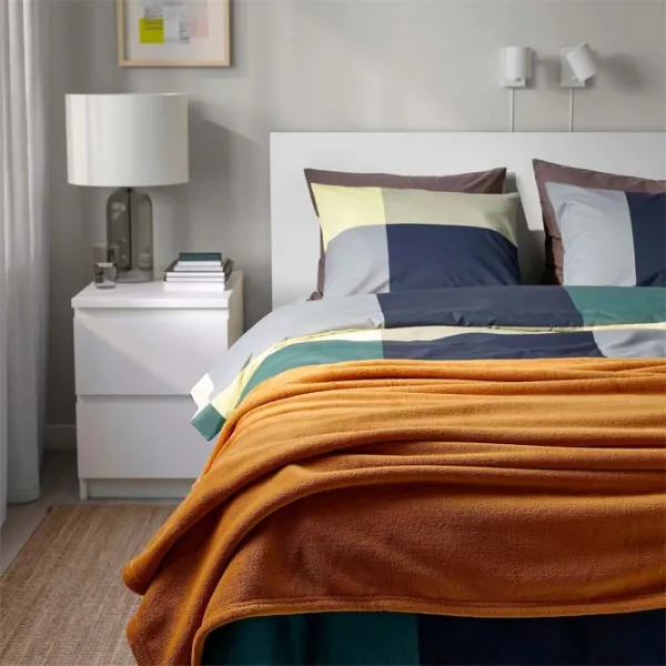 Покрывало Ikea Trattviva Полиэстер / Коричневый photo 2
