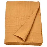 Cuvertură Ikea Indira Poliester / Yellow Beige