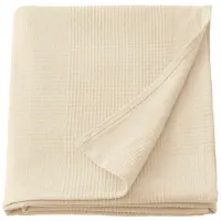 Покрывало Ikea Indira Полиэстер / Натуральный бежевый