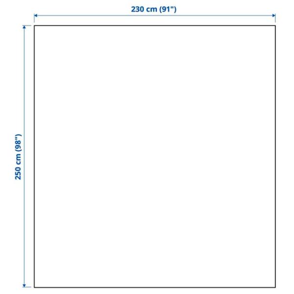 Cuvertură Ikea Indira Poliester / Dark gray-blue photo 2 Cuvertură Ikea Indira Poliester / Dark gray-blue photo 2