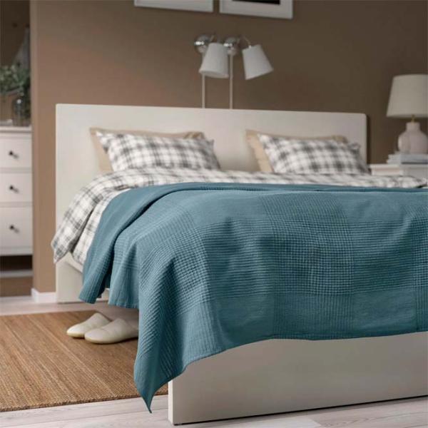 Cuvertură Ikea Indira Poliester / Dark gray-blue photo 3 Cuvertură Ikea Indira Poliester / Dark gray-blue photo 3