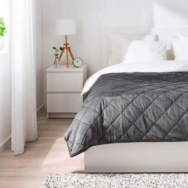Cuvertură Ikea Mjukplister Poliester / Dark Grey photo 3 Cuvertură Ikea Mjukplister Poliester / Dark Grey photo 3