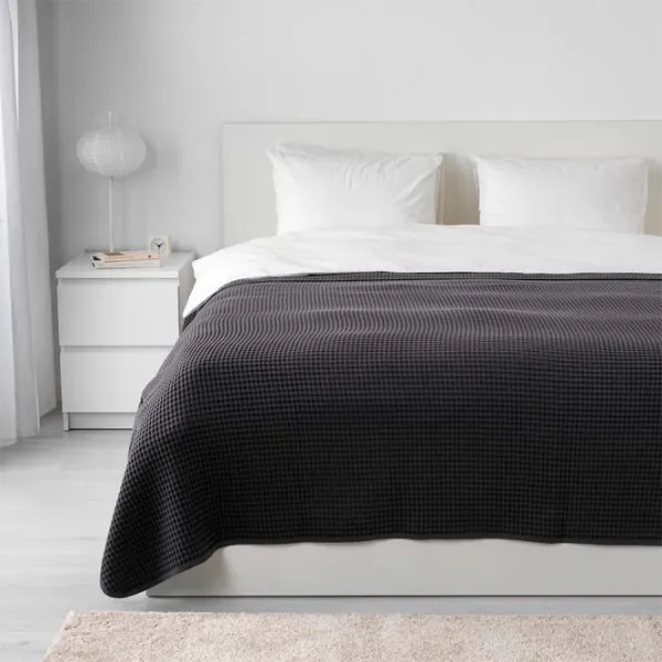 Покрывало Ikea Vareld Полиэстер / Dark Grey photo 4 Покрывало Ikea Vareld Полиэстер / Dark Grey photo 4