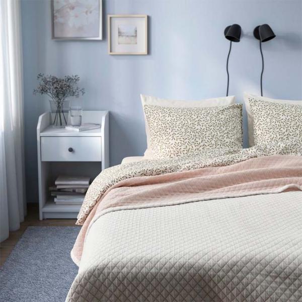 Покрывало Ikea Vareld Полиэстер / Белый photo 3 Покрывало Ikea Vareld Полиэстер / Белый photo 3