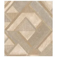 Обои Seela Enigma Brown Beige / Геометрический