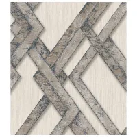 Обои Seela Enigma Серо Коричневый / Геометрический