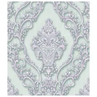 Обои Seela Merletto Зеленый / Флористика