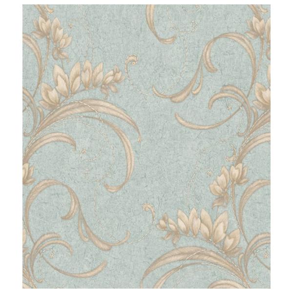 Tapete Seela Perfect day Beige Azure / Floristică photo 1 Tapete Seela Perfect day Beige Azure / Floristică photo 1