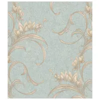 Обои Seela Perfect day Beige Azure / Флористика