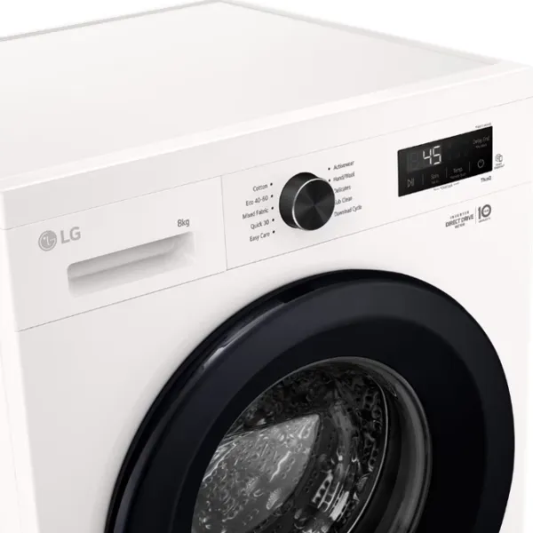 Mașină de spălat LG F4X1008NWK 8 kg / 1400 rpm / White photo 10 Mașină de spălat LG F4X1008NWK 8 kg / 1400 rpm / White photo 10