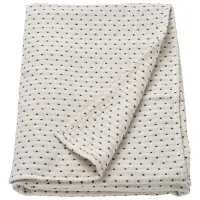 Cuvertură Ikea Jakobslilja Bumbac / White