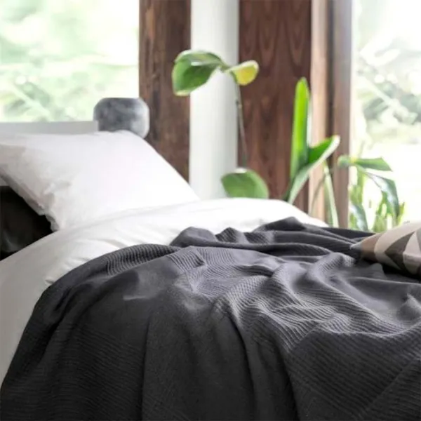 Покрывало Ikea Tandspinnare Полиэстер / Серый photo 2 Покрывало Ikea Tandspinnare Полиэстер / Серый photo 2