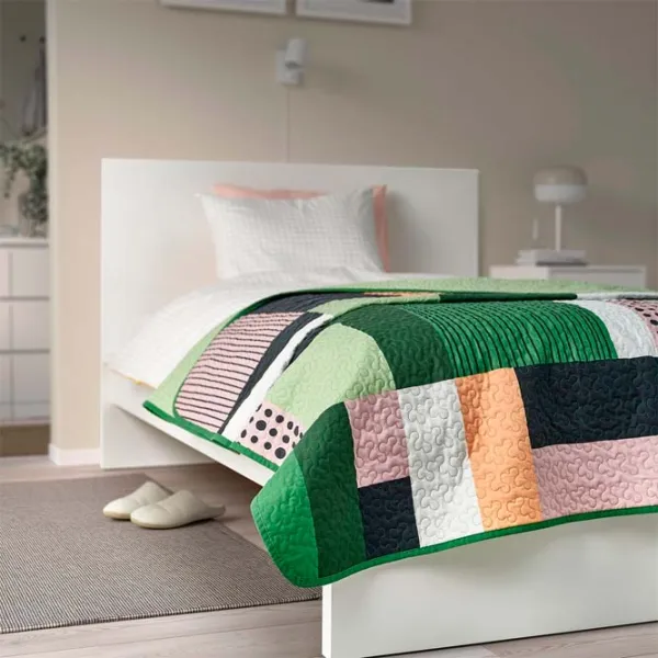 Cuvertură Ikea Tandspinnare Poliester / Multicolor photo 3 Cuvertură Ikea Tandspinnare Poliester / Multicolor photo 3