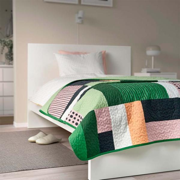 Cuvertură Ikea Tandspinnare Poliester / Multicolor photo 3 Cuvertură Ikea Tandspinnare Poliester / Multicolor photo 3