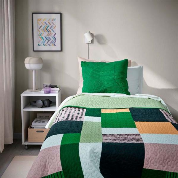 Cuvertură Ikea Tandspinnare Poliester / Multicolor photo 4 Cuvertură Ikea Tandspinnare Poliester / Multicolor photo 4