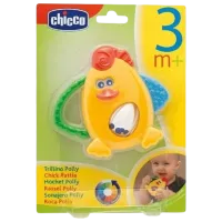 Jucărie zornăitoare Chicco Polly 0+ / Yellow photo 2